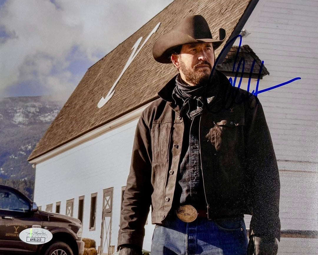 Cole Hauser Signed 8x10 Photo (Yellowstone) - JSA COA